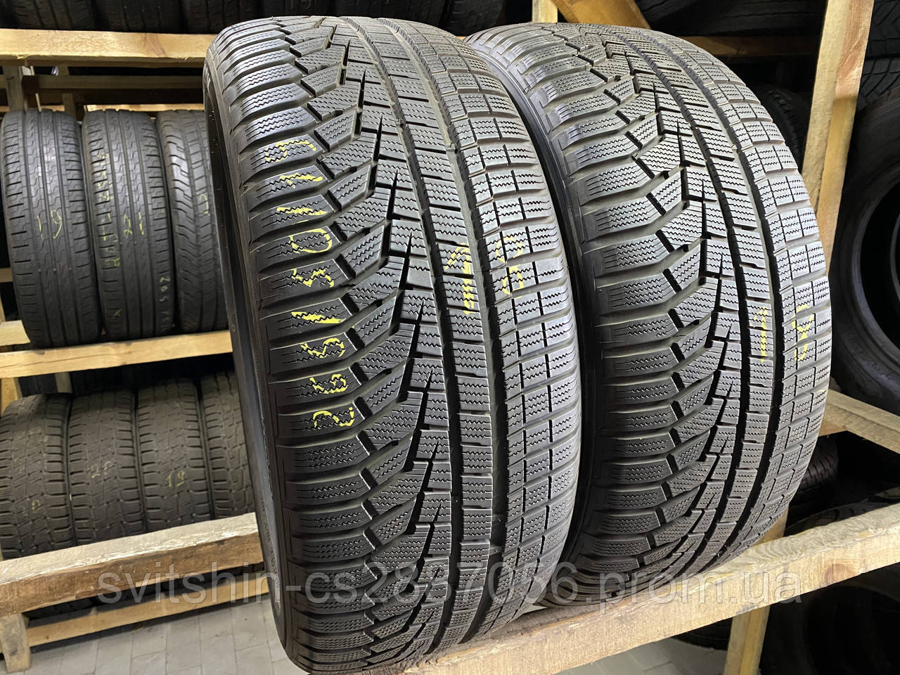 Шини Зима 265/50R19 Hankook Winter I*cept evo2 6.5мм 18рік 2шт, фото 1