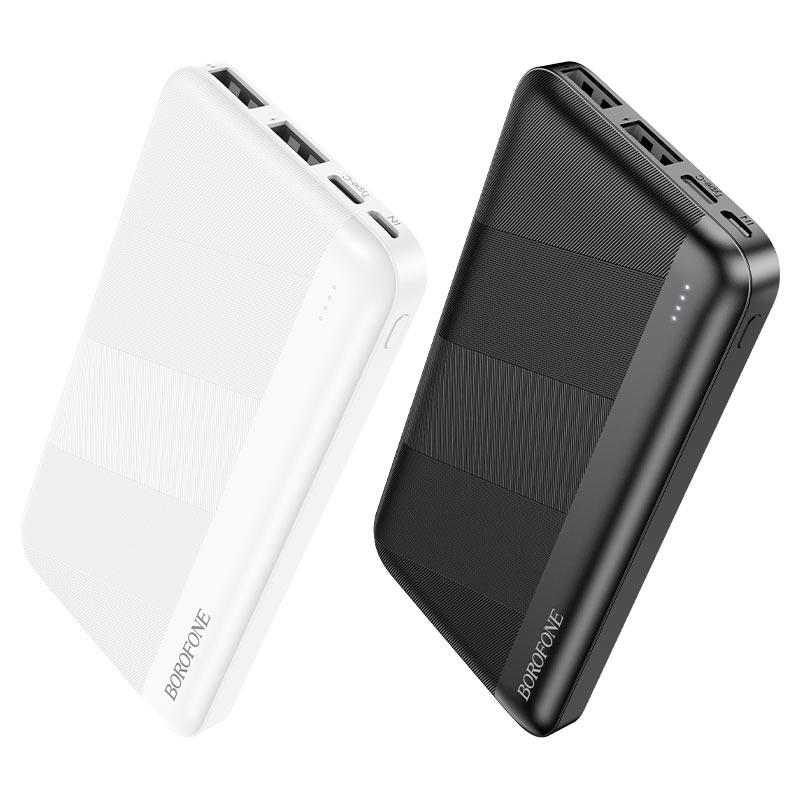 Портативний зарядний пристрій Borofone BJ27 Pindar power bank(10000mAh)/ white
