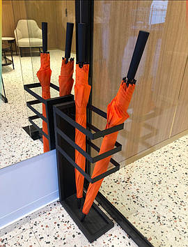 Підставка під парасолі, парасольниця, металева, лофт,  600х300х150 мм