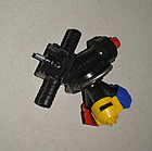 Форсунка потрійна (трипозиційна) кінцева шлангова Agroplast, фото 4