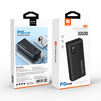 Портативная батарея PowerBank WUW Y118 (30000 mAh) Black