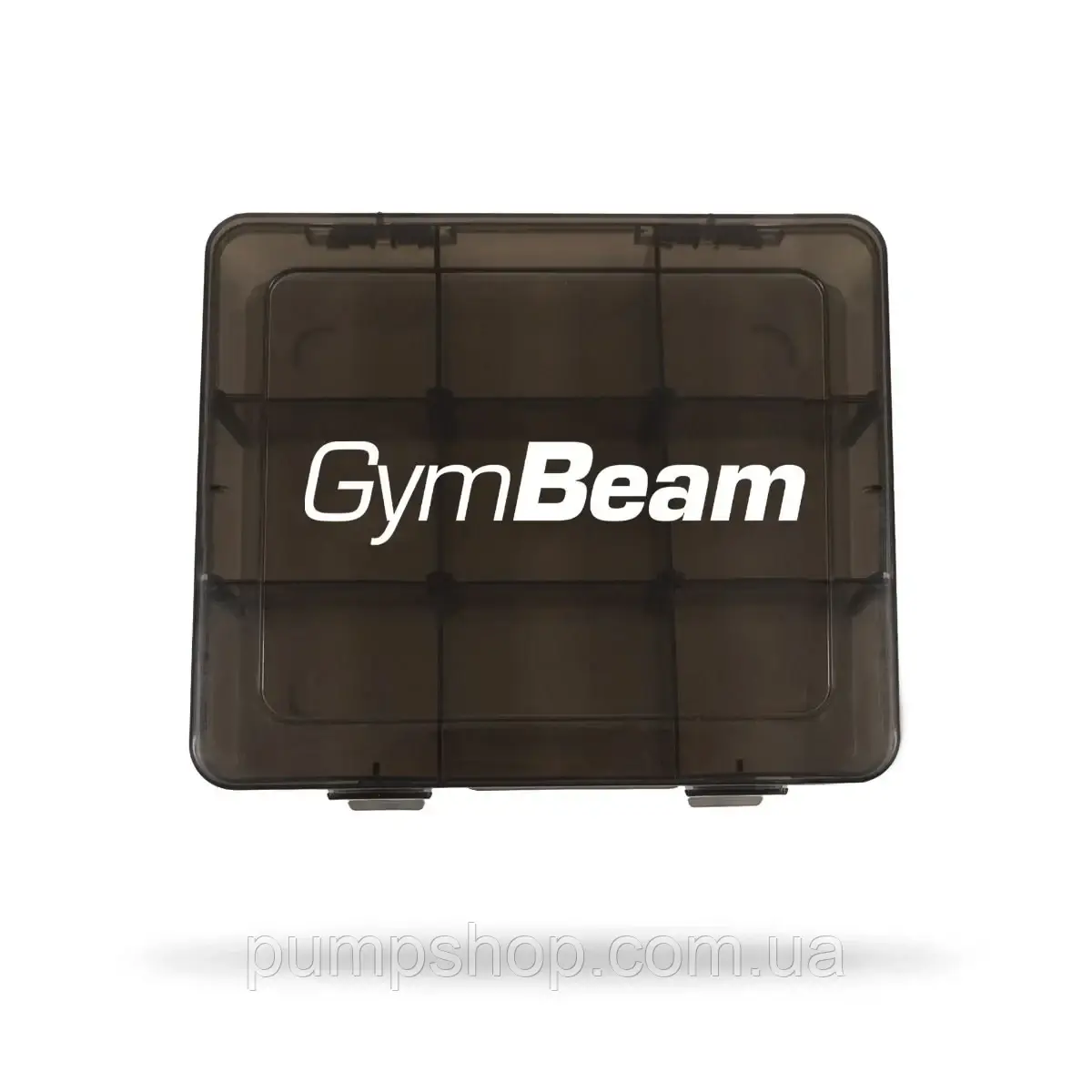 Таблетка GymBeam Pill-Box 9 секцій чорна