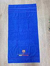 Рушник махровий лазне із символікою FC Barcelona