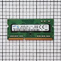 Оперативная память Samsung 4GB 1Rx8 PC3L-12800S DDR3 / M471B5173QH0 для ноутбука Б/У Original