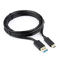 Кабель USB 3.0 (AM) - Type-C (CM) 1.8м Cablexpert CCP-USB3-AMCM-6 чёрный