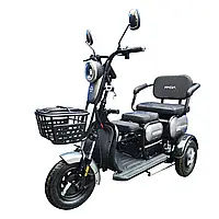 Триколісний електроскутер FADA OLDI 600 Вт Сірий