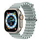 Силіконовий ремінець Ocean Band 42/44/45/49mm Grey, фото 3