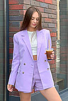 Пиджак жакет Favorit классический двубортный на подкладке 42-48 размеры разные цвета
