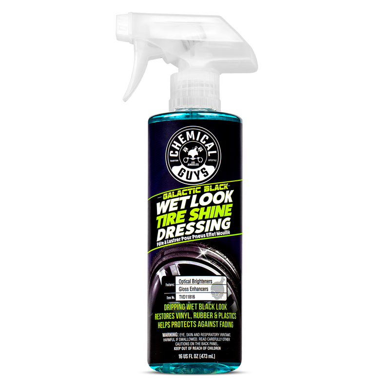 Захисний засіб для гуми Chemical Guys Galactic Black Wet Look Tire Shine Dressing, 473 мл, фото 1