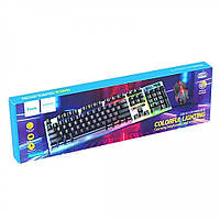 Комплект клавіатури та миші — Hoco GM18 Luminous gaming keyboard and mouse set(Russian version) 777603