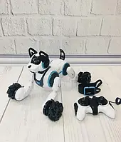 Робот собака с пультом дистанционного управления Stunt Dog 666-800A (интерактивная игрушка)