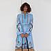 Жіноча сукня Moderika Барвінок блакитна з вишивкою гладдю S, фото 8