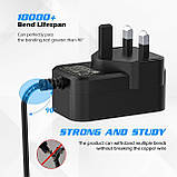 15 В, 1,4 А, 21 Вт, адаптер живлення змінного/постійного струму, заміна зарядного пристрою для Alexa Echo (1-го та 2-го покоління), фото 3