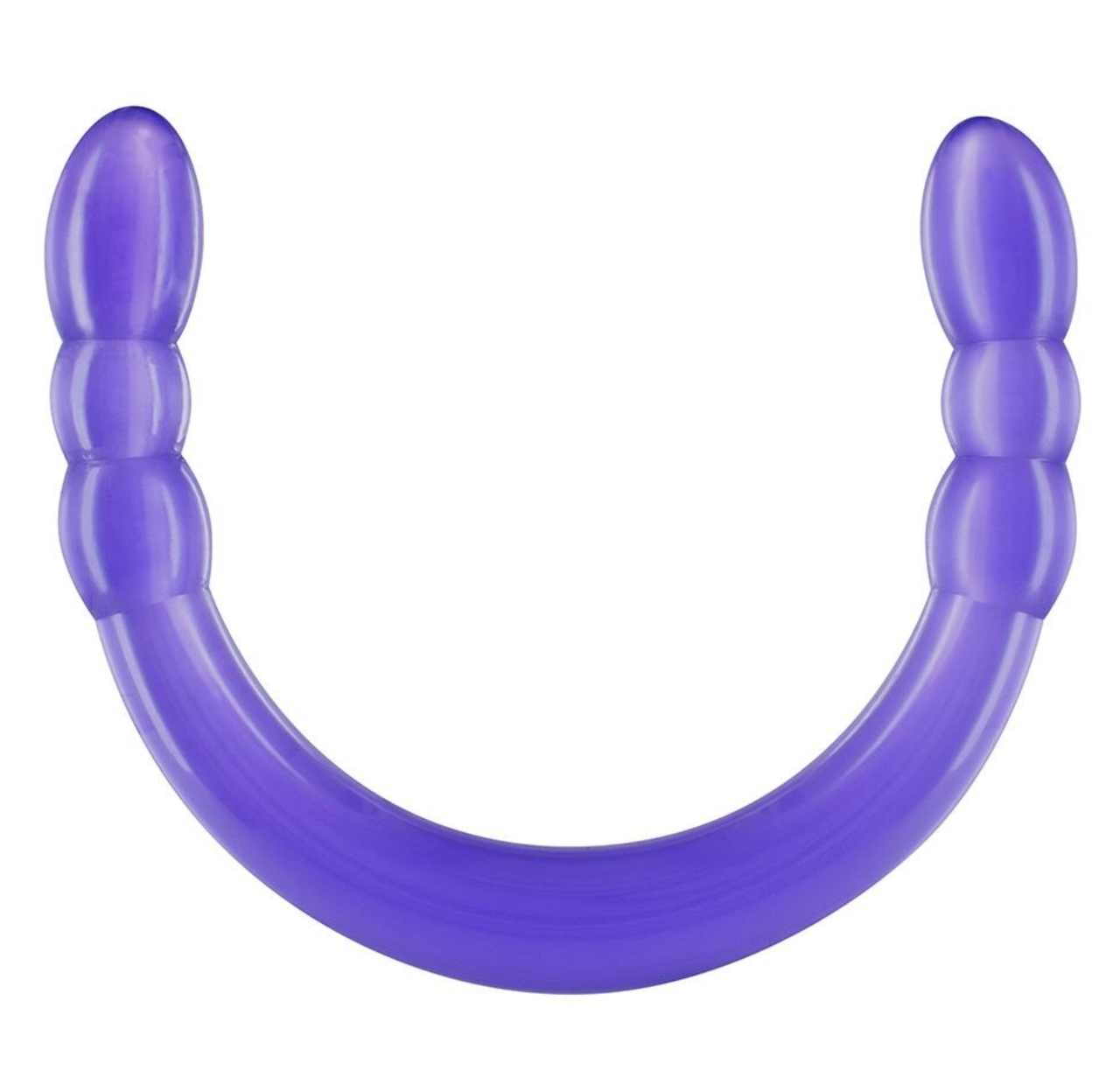 Двосторонній фалоімітатор Double Digger Purple від Toy Joy, 45х3,3 см., фото 1