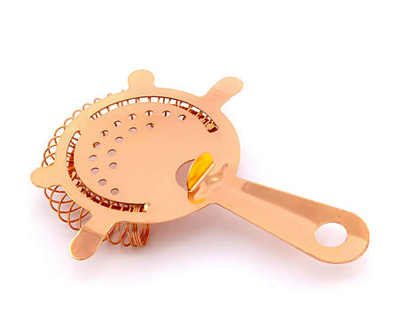 Стрейнер профі 4 вушка Стрейнер барний нержавіюча сталь Стрейнер метал Стрейнер з пружиною Барний стрейнер, фото 2