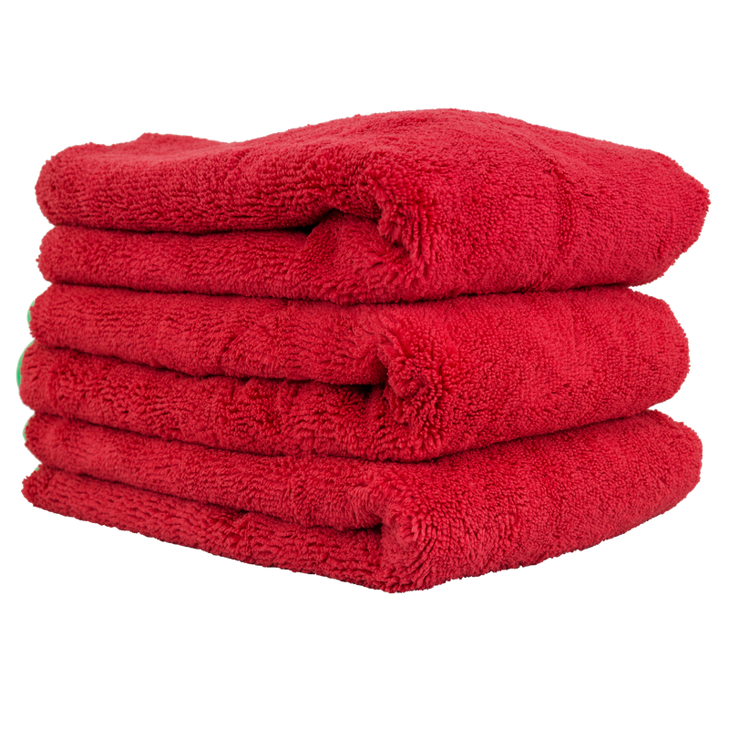 Мікрофібровий рушник Chemical Guys Fluffer Miracle Towel, 60 х 40 см Червоний (1 шт.), фото 1