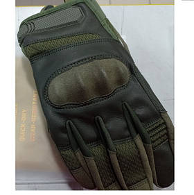 Тактичні рукавиці тактичні B-22 р-р М зелений