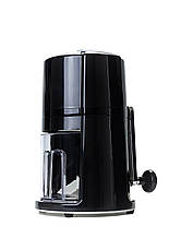 Крашмейкер Подрібнювачі для льоду Машина для льоду Кришник льоду Крига крижана Кригомолки Льодокрошувач чорний, фото 4