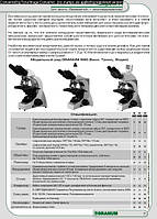 Микроскоп Granum R 40 бинокулярный с тринокулярной головкой для фото-видео документации, . светодиодная подсве