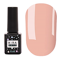 Kira Nails French Base № 006 - камуфлирующая база (теплый бежевый), 6 мл