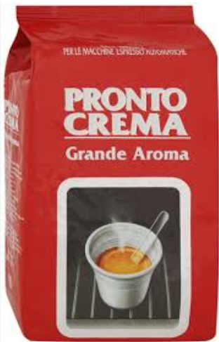 Кава Lavazza Pronto Crema Grande Aroma в зернах 1 кг