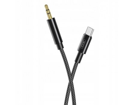 Кабель XO NB-R211B TYPE-C to 3.5mm cable Black, фото 1