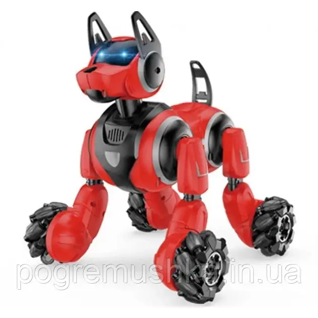 Робот собака на радиоуправлении с пультом Stunt Dog 666-800A (интерактивная игрушка) - фото 5 - id-p1924335173