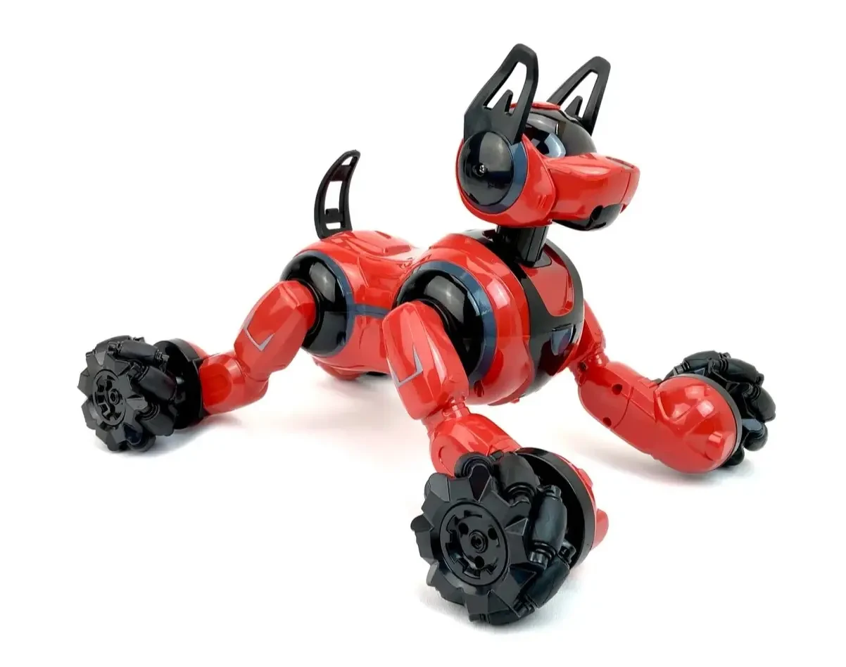 Робот собака на радиоуправлении с пультом Stunt Dog 666-800A (интерактивная игрушка) - фото 7 - id-p1924335173