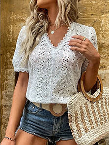 Літня блуза – легка кофтинка з прошви