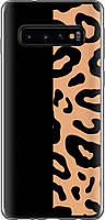 Чехол на Samsung Galaxy S10 Пятна леопарда "4269u-1640-9409"