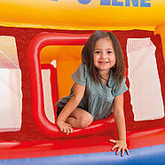 Дитячий надувний ігровий центр батут "Будиночок" (174*174*112см) Intex Jump-O-Lene 48260, фото 5