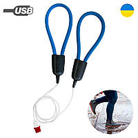 Сушилка для обуви электрическая USB "Универсальная ЕСВ-12/220" Синяя, сушилка для ботинок/кроссовок (NS)