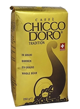 Кава Caffe Chicco d`Oro Tradition в зернах 250 г