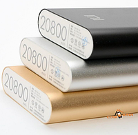 Качественный power bank Xiaomi 20800 mAh внешний аккумулятор, Портативное зарядное устройство Powerbank со ски