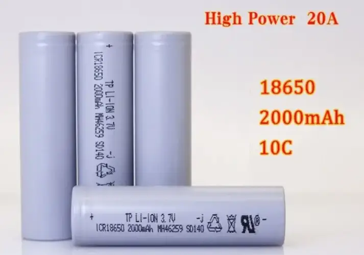 Акумулятор 18650 2000 mAh 3,7V