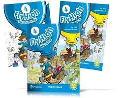 Fly High 4, Pupil's book + Activity Book + FUN GRAMMAR