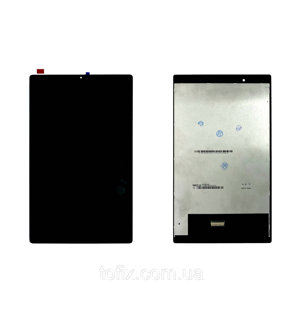 Дисплей Lenovo Tab 4 8 (TB-8504X LTE/8504N) модуль у зборі (екран та сенсор), зелений шлейф, чорний оригінал