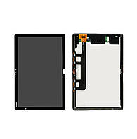 Дисплей Huawei MediaPad M5 Lite 10.1" модуль в сборе (экран и сенсор), черный оригинал