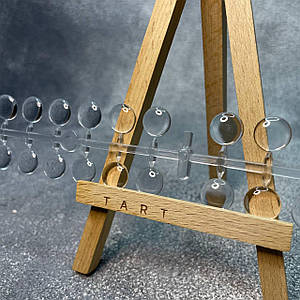 024 ДОТС. Відривні ПРОЗОРІ тіпси круглі Lady Arms