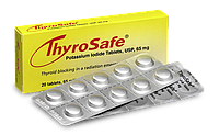 Таблетки йодида калия Thyrosafe, США