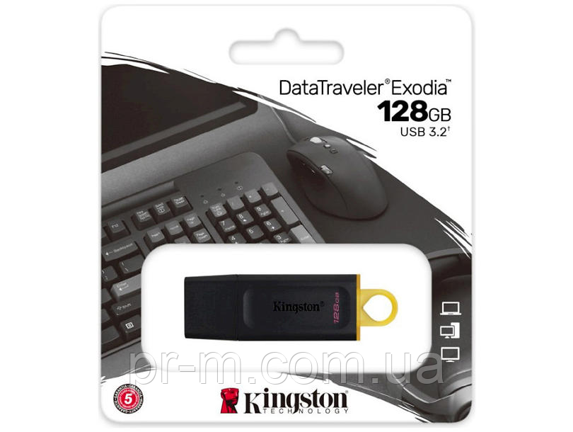 Флешка Kingston 128 Гб USB3.2