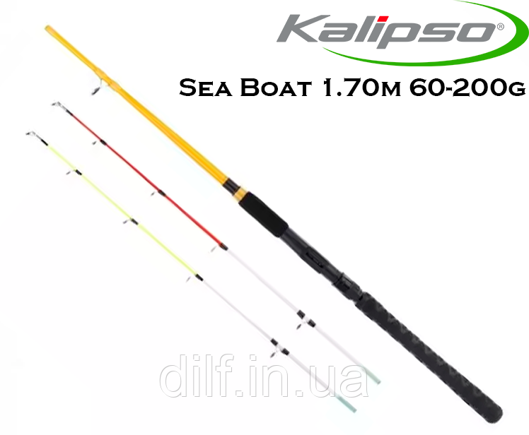 Вудилище морське Kalipso Sea Boat 1.40-1.70m 60-200g