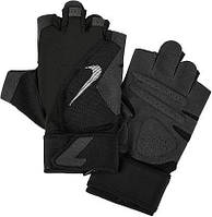 Перчатки для тренировок Nike M PREMIUM FG черный, белый Муж S N.LG.C1.083.SL