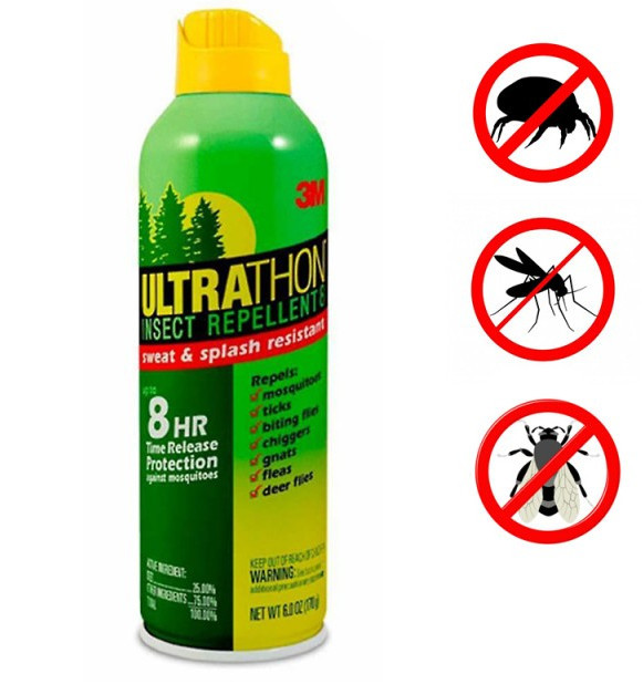 Репеллент от Насекомых 3M Ultrathon Insect Repellent Aerosol 170g — в ...