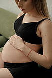 Бюстгальтер для вагітних та годування 810 чорний, фото 2