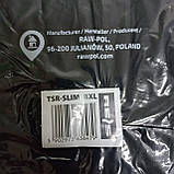 Чорна чоловіча футболка TSR-SLIM B великого розміру XL, фото 2