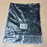 Чорна чоловіча футболка TSR-SLIM B великого розміру XL, фото 3