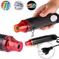 Термофен технічний для рукоділля термоусадки 220В 200С LS-300, термо фен