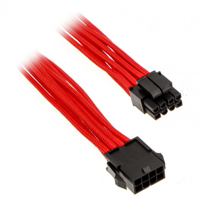 Купить PHANTEKS braided extension cord 8pin EPS12V, 500mm red, цена 1245.44 ₴ — Prom.ua (ID