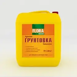 Грунтовка глибокопроникаюча "FLORA COLOR"